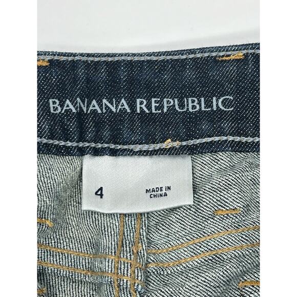 Banana Republic Jeans Women SZ 4 Blue Wash Urban Boot Cut Western Comfort - Picture 6 of 9